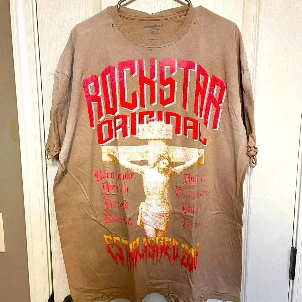 Urban Streetwear Punk Christ Shirt